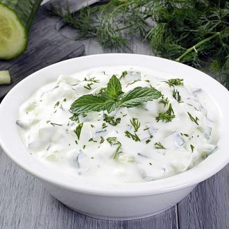 Krastavac jogurt salata (Satrica)