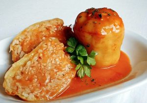 Punjena paprika posna
